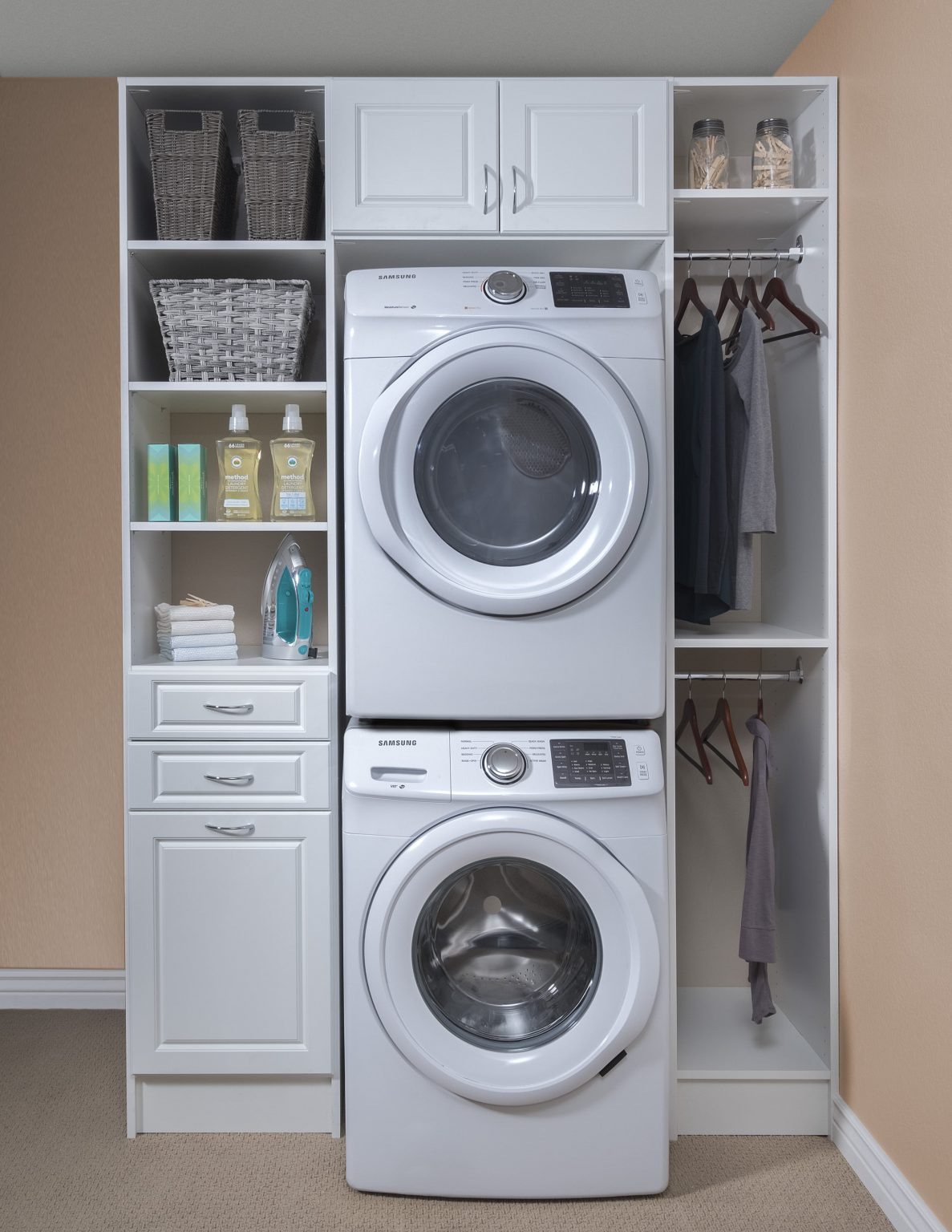 Custom Laundry Room Storage Laundry Closets Toronto